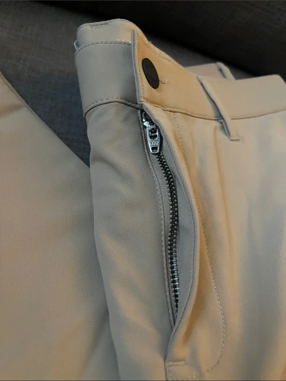 NWT Banana Republic Men’s Chinos Tan 32x32 back zipper pocket